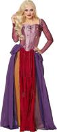 get spooky with the officially licensed sarah sanderson deluxe hocus pocus costume for adults by spirit halloween logo