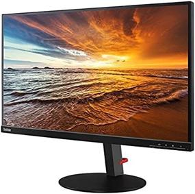 img 4 attached to 🖥️ Lenovo P27U 10 27-Inch Monitor CD HDMI 68.47" - High-Resolution Display with Camera and Security Lock