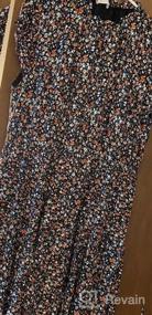 img 5 attached to Stylish And Comfortable Women'S Summer Dress - KIRUNDO 2023 Sleeveless Ruffle Sleeve Round Neck Mini Dress