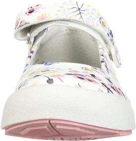 img 3 attached to 👧 Pediped Girls' Barbara Shimmer Child Shoes - Flats for Girls