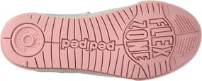 img 1 attached to 👧 Pediped Girls' Barbara Shimmer Child Shoes - Flats for Girls