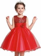 super fairy girls sequin flower girls' clothing and dresses logo