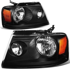 img 4 attached to MOTORING HL OH F15004 BK AM Reflector Headlights Compatible