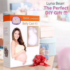img 3 attached to 🤰 Luna Bean Belly Casting Kit: Create Lasting Memories of Your Pregnancy with Baby Bellies