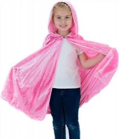 img 4 attached to Transform Your Child'S Look With Everfan'S Versatile Hooded Cape – Perfect For Halloween, Costumes, Cosplay & More!