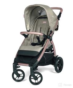 img 1 attached to 👶 Peg Perego Booklet 50 Travel System - Booklet 50 Stroller & Primo Viaggio 4-35 Car Seat - Made in Italy - Mon Amour (Beige & Pink)