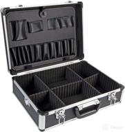 aluminium tool case 18 black logo