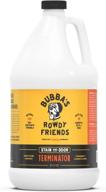 🐾 bubbas super strength enzyme cleaner - pet odor eliminator & stain remover | remove dog cat urine smell from carpet, rug, hardwood floor & more | 64oz bottle logo