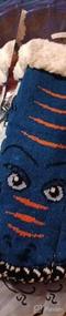 img 5 attached to Детские носочки-шлепанцы YEBING: Милые 🧦 теплые зимние носки с фетровыми животными и накладками