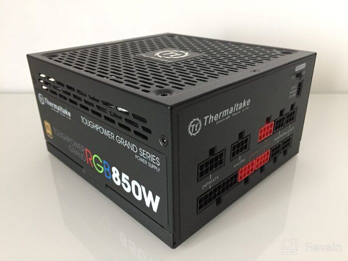 img 3 attached to 💡 Thermaltake Toughpower Grand RGB 850W Power Supply with 80+ Gold Efficiency, Smart Zero Technology, 256-Color RGB Fan, Fully Modular Design, and 10-Year Warranty review by Takahara Hideo ᠌