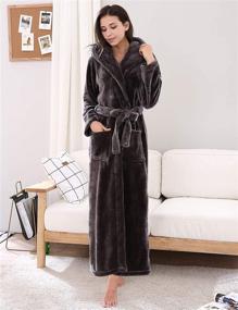img 2 attached to Richie House Womens Fleece RH1591 D M Women's Clothing : Lingerie, Sleep & Lounge