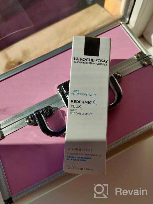 img 1 attached to 💧 La Roche-Posay Redermic C Pure Vitamin C Eye Cream with Hyaluronic Acid for Anti-Aging Effect, 0.5 Fl Oz (Pack of 1) - Reduce Wrinkles review by Anastazja Awgustinop ᠌