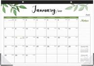 organize your year with our 2023 desk calendar - large 17" x 11.5" size, tear-off pages, ruled blocks, and hanging hooks! logo