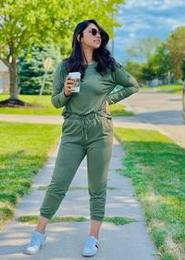 img 1 attached to Trendy Women'S 2023 Fall Two Piece Sweatsuit Set By PRETTYGARDEN - Stylish And Comfortable Crewneck Pullover Tops And Long Pants Tracksuit For Any Occasion