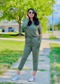 img 2 attached to Trendy Women'S 2023 Fall Two Piece Sweatsuit Set By PRETTYGARDEN - Stylish And Comfortable Crewneck Pullover Tops And Long Pants Tracksuit For Any Occasion