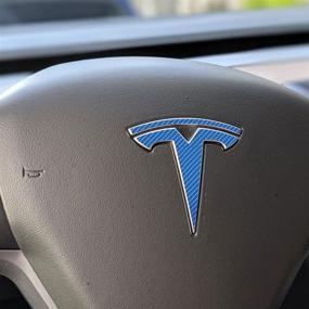 img 2 attached to IPG для Tesla Model 3 Наклейка с логотипом обтяжки комплект (9 логотипов) наклейки на эмблему - наложение наклеек на эмблему Do It Yourself - набор наклеек для персонализации вашей модели 3.