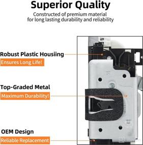 img 2 attached to SYERAL Rear Right Passenger Side Power Door Lock Actuator 9L3Z-5426412-A: Ford Explorer F-150 Lobo Taurus Lincoln Mark LT Replacement Latch Motor