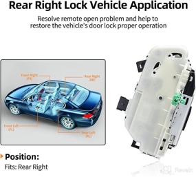 img 1 attached to SYERAL Rear Right Passenger Side Power Door Lock Actuator 9L3Z-5426412-A: Ford Explorer F-150 Lobo Taurus Lincoln Mark LT Replacement Latch Motor