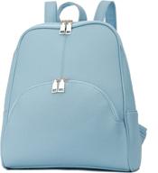 kkxiu women's synthetic shoulder backpack daypacks + handbags & wallets - fashionable backpacks logo
