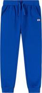 👖 cotton drawstring athletic girls' sweatpants by jiahong - pants & capris логотип