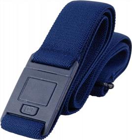 img 1 attached to Men'S Easily Adjustable No Show Flat Buckle Belt By Beltaway, Perfectly Adjusts For Every Pair Of Pants