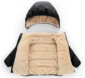 img 2 attached to Happy Cherry Lightweight Snowsuit Toddler Apparel & Accessories Baby Boys