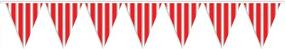 img 3 attached to Add A Festive Touch To Your Party With A Striped Pennant Banner (1/Pkg)