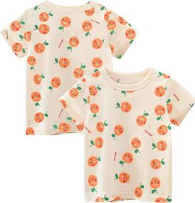img 2 attached to Kumary Toddler Little 3 Packs Sleeve Girls' Clothing : Tops, Tees & Blouses
