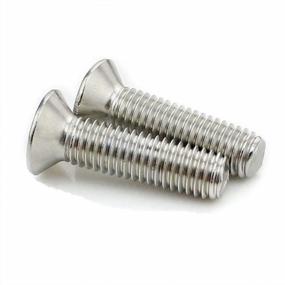 img 3 attached to 10-Pack Fullerkreg 40Mm Long Phillips Flat Head Screw, Passivated 18-8 Stainless Steel, M8 X 1.25Mm Thread