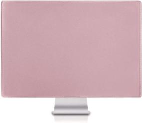img 3 attached to MOSISO Anti-Static Dust Cover For 22-25 Inch Monitors - Protect Your LCD/LED Screen With Pink Protective Sleeve For IMac, PC Desktop, And TV