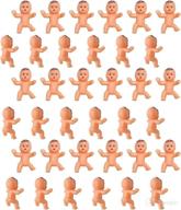 👶 36-piece mini plastic babies set for baby shower games, ice cube fun, party decorations, baby toys logo
