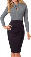 women's short sleeve business church dress b430 by homeyee logo