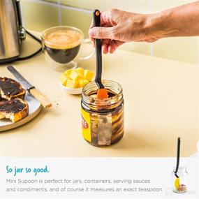 img 1 attached to Dreamfarm Non Stick Silicone Scraping Measuring Kitchen & Dining via Kitchen Utensils & Gadgets