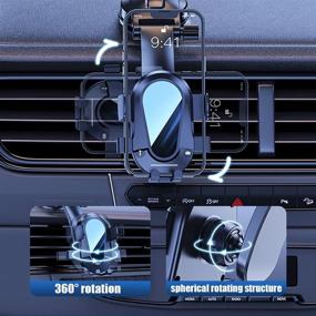 img 3 attached to Mivtakiy Automobile Cradles Holder Smartphone Car Electronics & Accessories