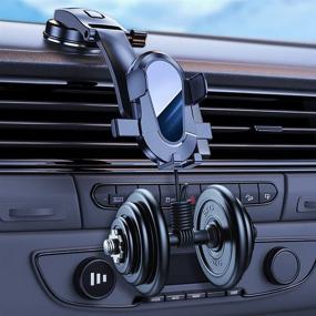 img 1 attached to Mivtakiy Automobile Cradles Holder Smartphone Car Electronics & Accessories