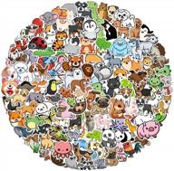 200 pcs cute animal waterproof stickers for teens girls kids - vinyl aesthetic decals for laptop, phone, skateboard and water bottle логотип