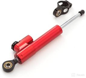 img 1 attached to 🏍️ Enhance Stability and Control: Motorcycle Adjustable Universal Steering Damper Stabilizer for BMW S1000RR, R1200 CL GS, Ducati 848 08-10, 696 796 795, Benelli BN600 BJ600 TNT600