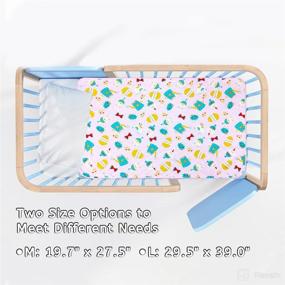 img 2 attached to LANEYLI Portable Changing Washable Breathable Diapering best in Portable Changing Pads