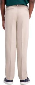 img 1 attached to 👖 Haggar Youth Regular Premium Khaki Boys' Clothing: Top-notch Pants for Style and Comfort