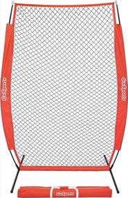 img 4 attached to GoSports Protective Baseball & Softball Pitcher Screen - Durable L-Screen Or I-Screen Net For Pitching Practice
