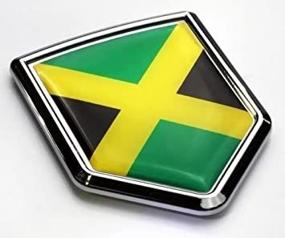 img 4 attached to Car Chrome Decals CBSHD103 Jamaican