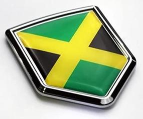 img 1 attached to Car Chrome Decals CBSHD103 Jamaican