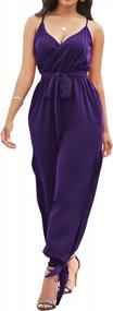 img 4 attached to Shop The Best Women'S Casual Jumpsuits With Pockets By HannahZone - Sleek & Elegant!