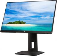 certified refurbished hp vh240a monitor 23.8" - frameless, anti-glare screen, built-in speakers, 60hz, 1kl30aa, hd, led логотип