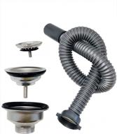 complete shampoo bowl drainage assembly with flex pipe drain hose - omwah salon logo