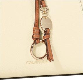 img 1 attached to Calvin Klein Novelty Crossbody Caramel Women's Handbags & Wallets via Crossbody Bags