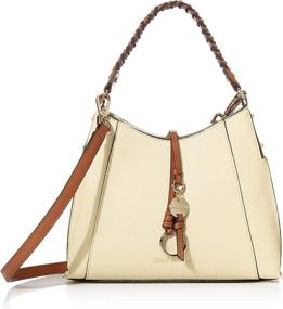 img 4 attached to Calvin Klein Novelty Crossbody Caramel Women's Handbags & Wallets via Crossbody Bags