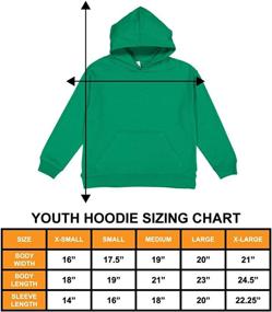 img 1 attached to Distressed Four Leaf Clover Toddler Boys' Clothing ~ Fashion Hoodies & Sweatshirts