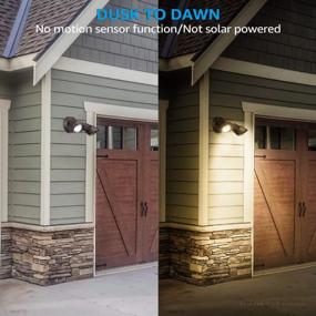img 3 attached to Keep Your Property Safe With LEONLITE Dusk To Dawn Adjustable Outdoor Security Lights