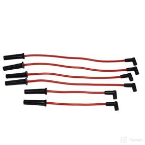 img 3 attached to 🔥 A-Team Performance - 6 Cylinder Red Silicone Spark Plug Wires for Early GMC Chevy, Toyota Land Cruiser FJ40 FJ60 - Enhance Performance and Compatibility!